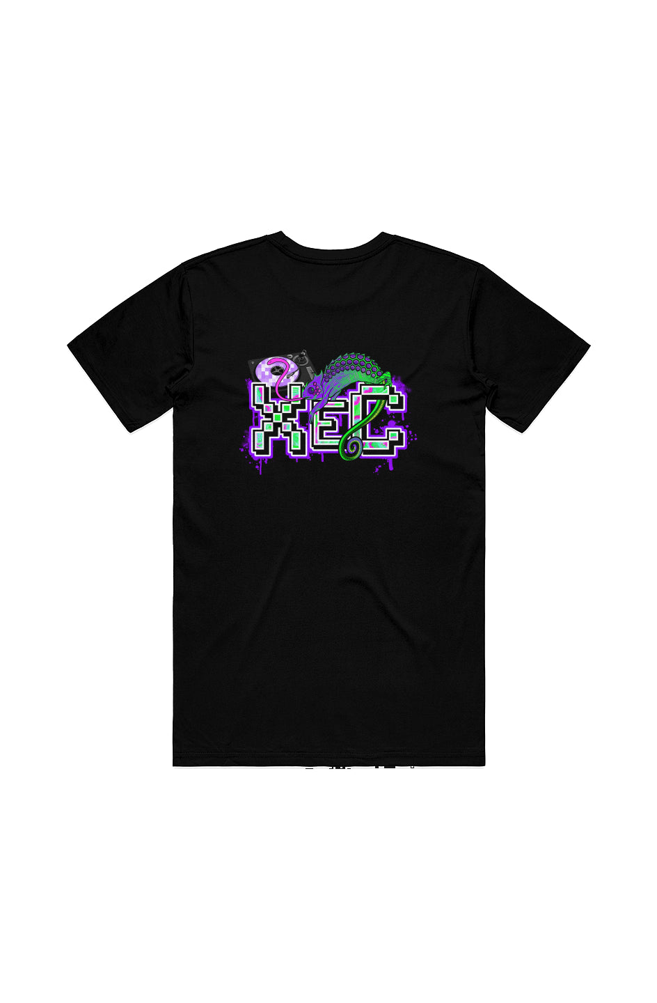 Xenon Chameleon - logo tee